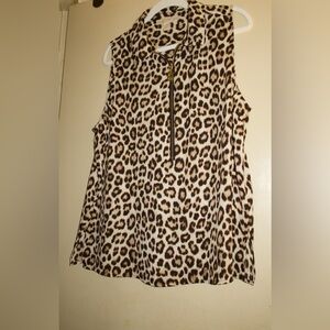 MICHAEL Michael Kors Animal Print Top